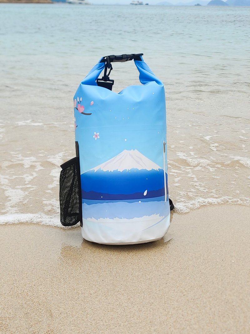 Mount Fuji waterproof bag 15L original design canoe stand up board sup snorkeling - Fitness Equipment - Waterproof Material 