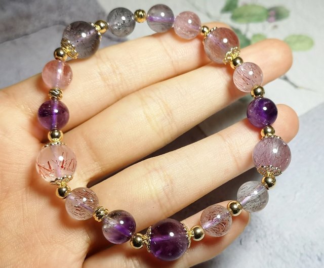 新しい季節 ナチュラルスーパーセブンデザインブレスレット - ショップ アクセサリー