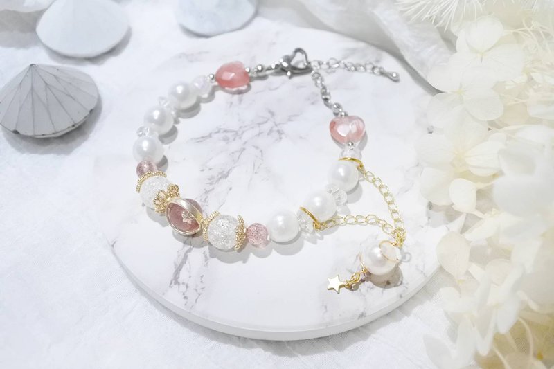 婚禮的祝福 – 天然水晶手鍊 - 手鍊/手環 - 水晶 