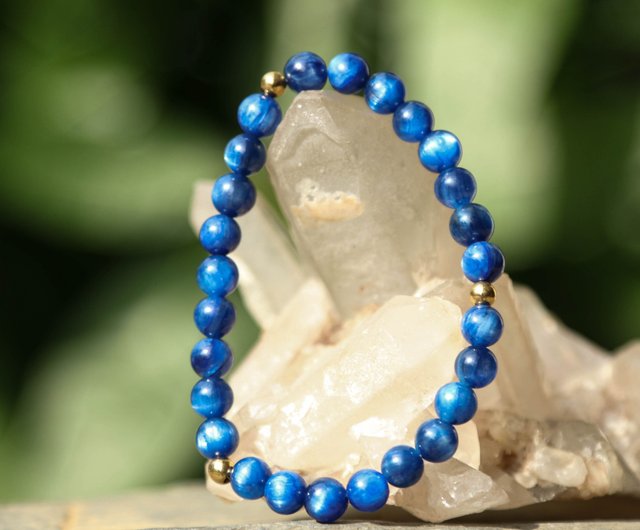 UVライトでのブルーが綺麗❣️ブルーアンバー9.0-9.4mm