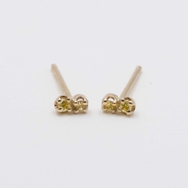 Bud Earrings Yellow - Earrings & Clip-ons - Gemstone 