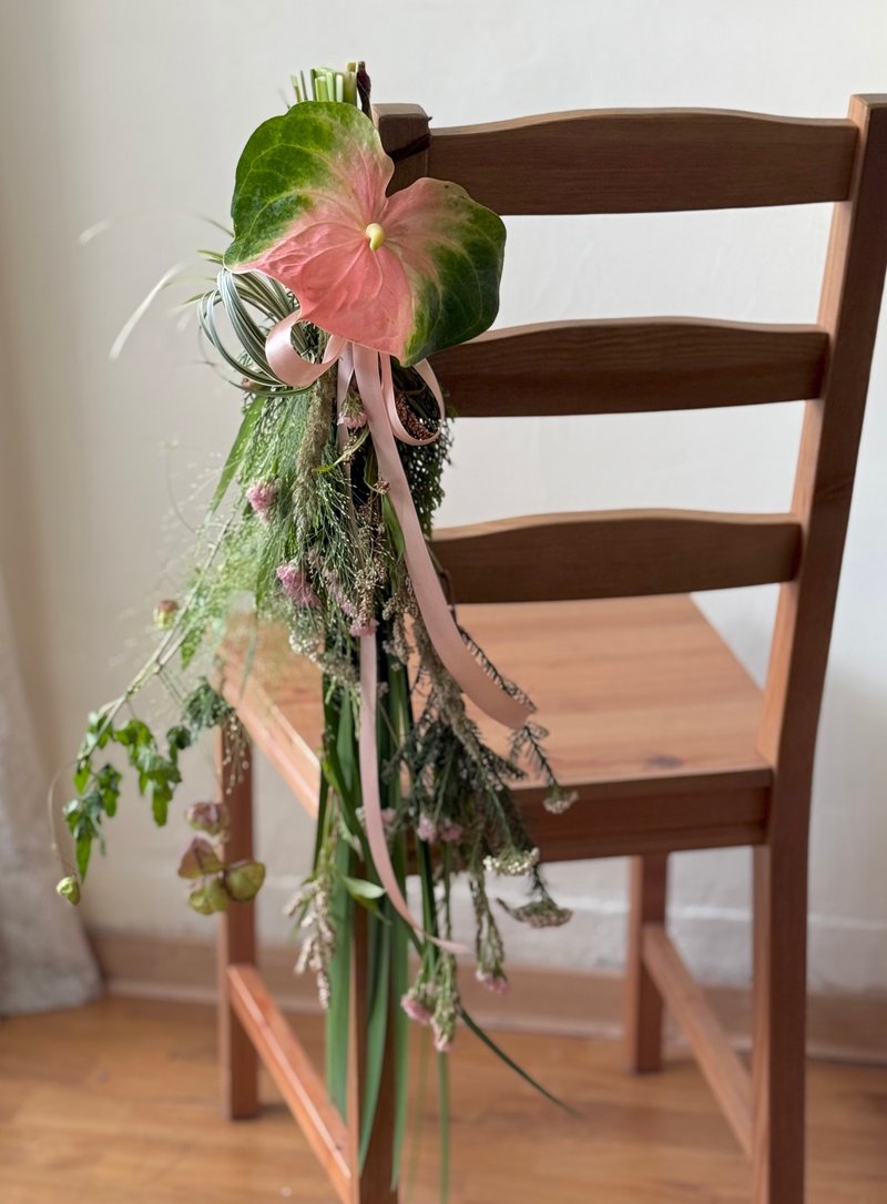 端午吊飾設計 端午花束 倒掛花束 - 乾燥花/永生花 - 植物．花 粉紅色