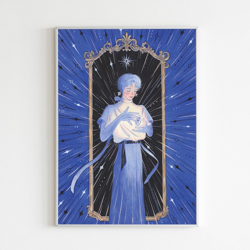 ポスター (A3/A4) - 輝く私 - ポスター・絵 - 紙 多色