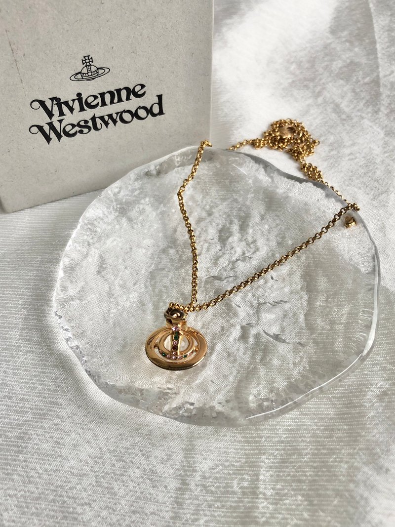 【 日本直送　名牌中古包 】Vivienne Westwood ヴィヴィアンウエストウッド ネックレス オーブ vintage ヴィンテージ drj2s4 - 項鍊 - 其他材質 金色