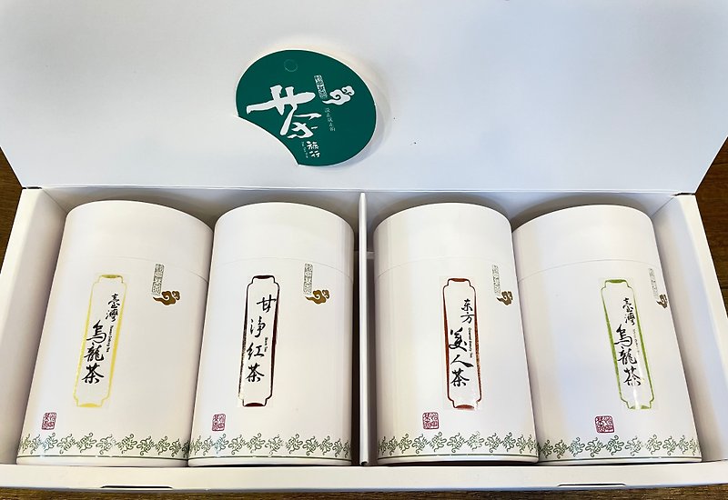 Tea Travel: Exquisite Tea Gift Box - ชา - กระดาษ ขาว