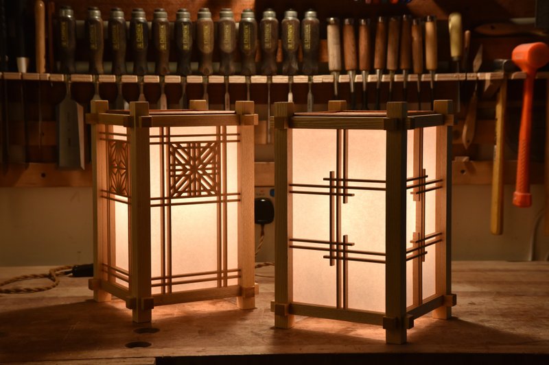 Kumiko and Linen - Lighting - Wood Brown