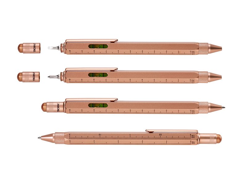 Multi-function tool pen (Rose Gold)