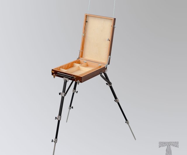 Portable easel, French pochade box,portable easel IMPainter Tart 108 - Shop  IMartCentre Wood, Bamboo & Paper - Pinkoi