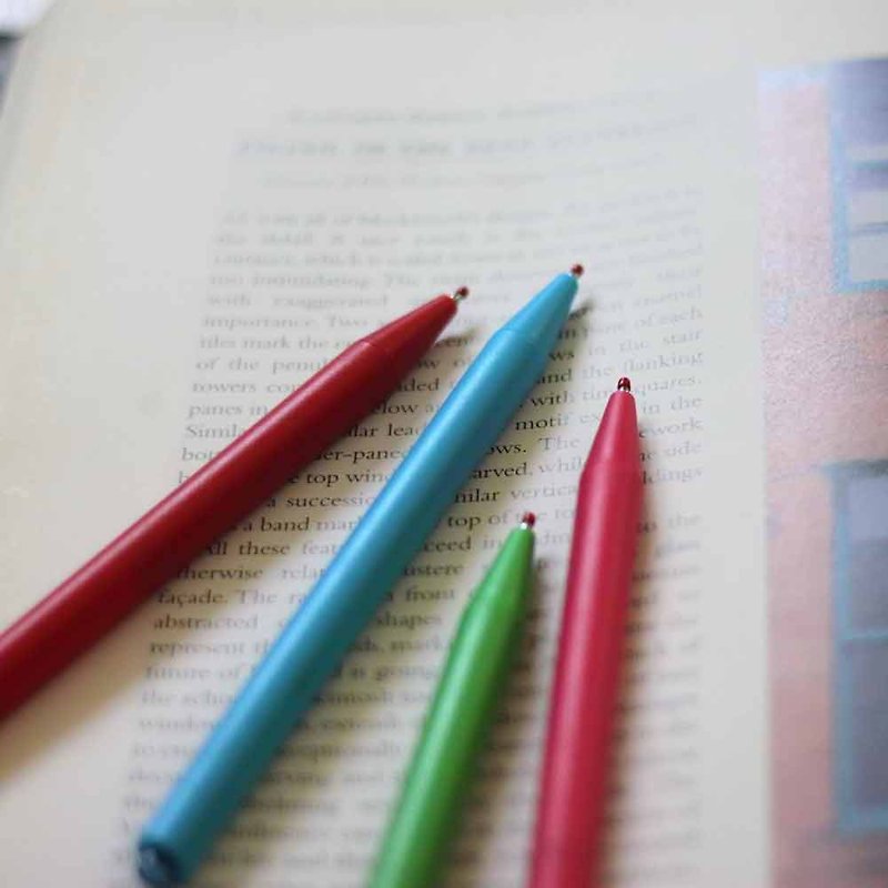 PREMEC | Radical EU Colorful Adhesive Pens Four Packs - อุปกรณ์เขียนอื่นๆ - พลาสติก 