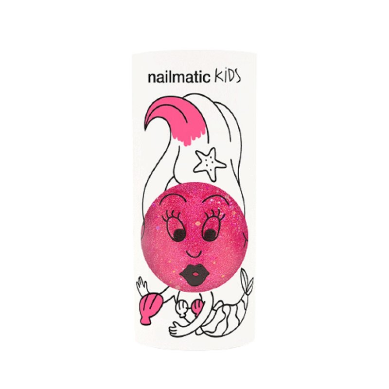 nailmatic 兒童水漾亮彩指甲油 - 小美人魚 8ml - 指甲油/指甲貼 - 顏料 