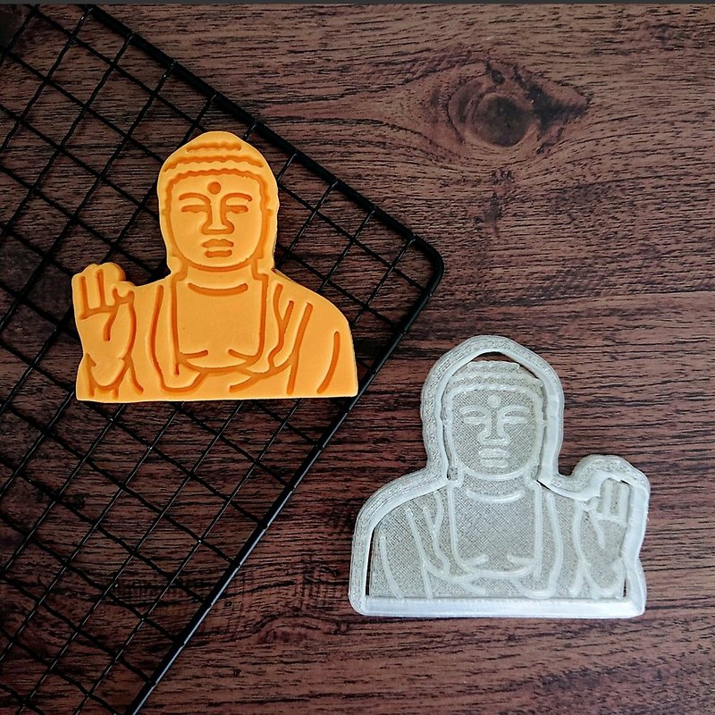 [Cookie type] Great Buddha upper body - Cookware - Plastic Transparent
