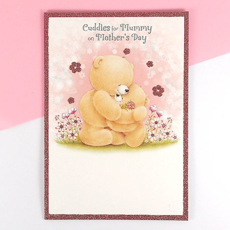 Tell Mommy a big hug] [Mother's Day Card - การ์ด/โปสการ์ด - กระดาษ สีแดง