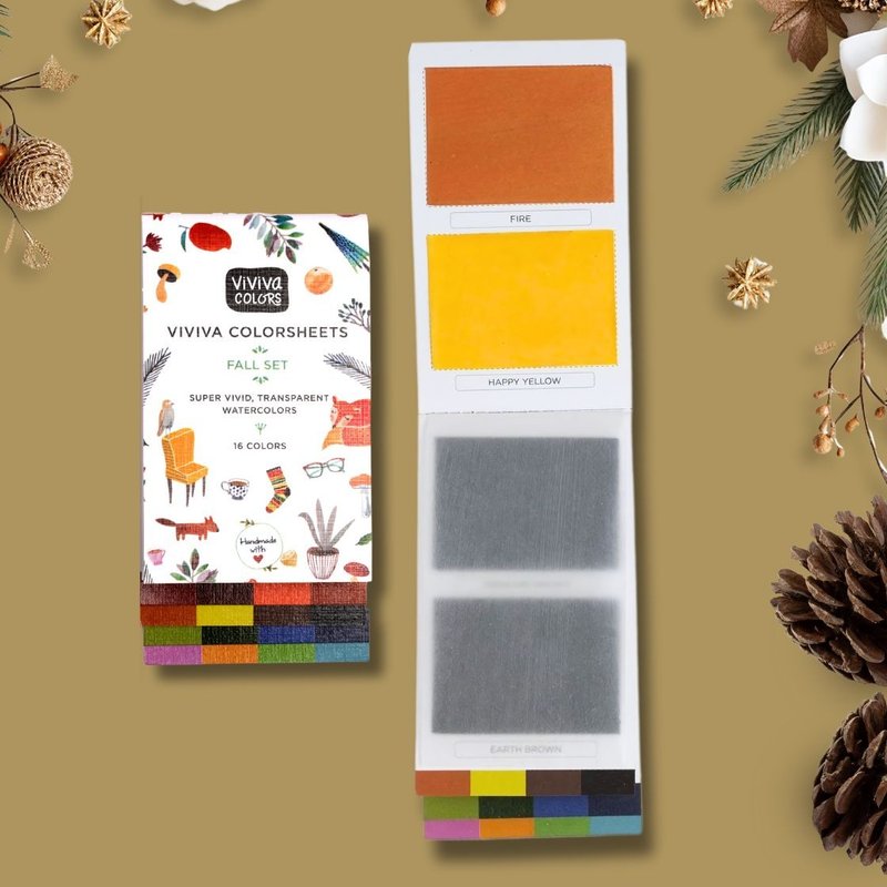 Colorsheets - Fall/ Autumn 16 Colors - อื่นๆ - กระดาษ หลากหลายสี