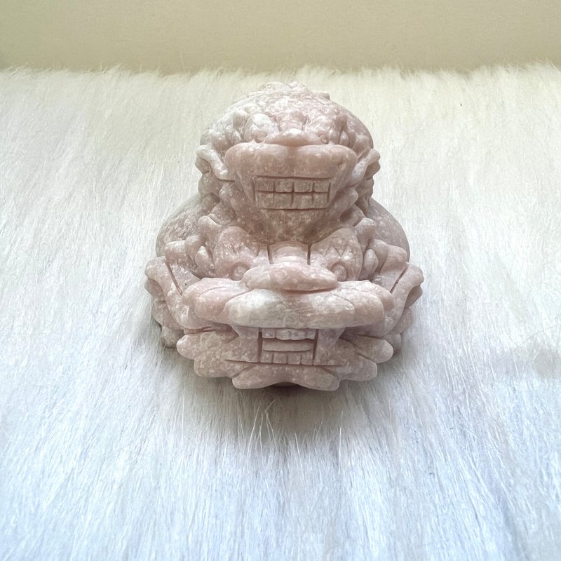 背子粉澳寶龍龜 | 水晶 | 水晶龍龜 | 水晶擺件 - 擺飾/家飾品 - 水晶 粉紅色