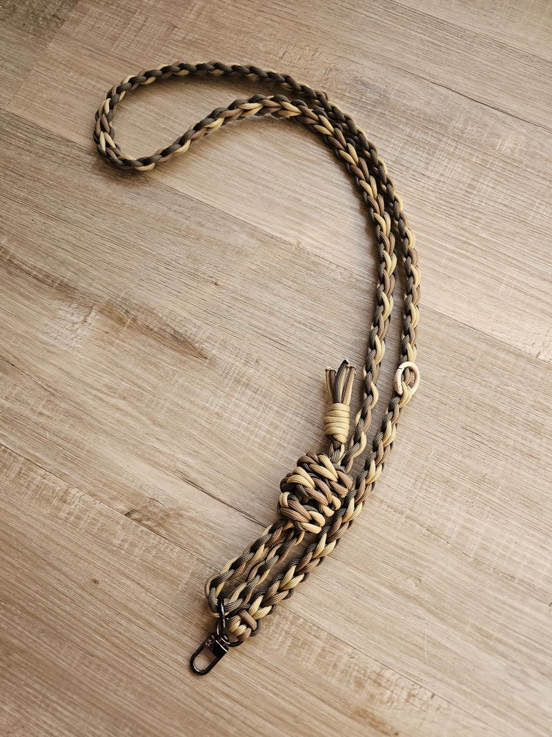 Faith Handmade | Paracord Cell Phone Strap Comfortable Adjustable Length Customized Lanyard - Lanyards & Straps - Other Man-Made Fibers 