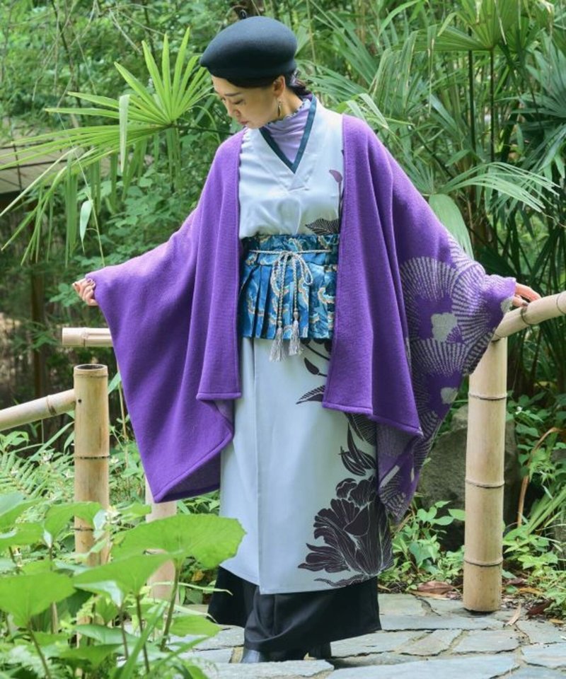 【熱門預購】和風紋彩羽織 (4色) 7MN-8301 - 其他 - 其他材質 