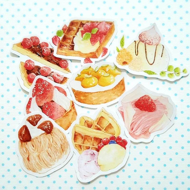Cake Sticker-2 (optional material) - Stickers - Paper 