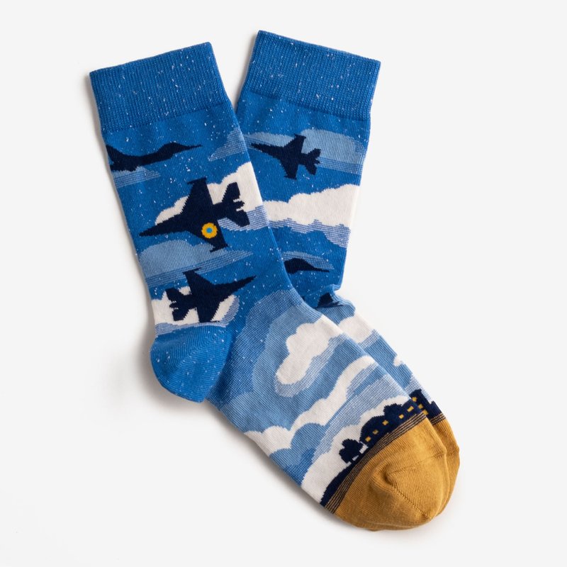 F-16 Socks - Socks - Cotton & Hemp Blue