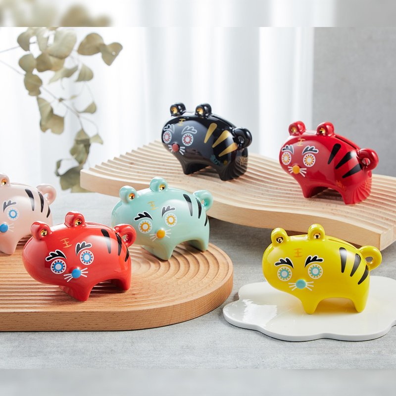 2022虎年-好福氣撲滿 |新年老虎存錢筒 - 擺飾/家飾品 - 瓷 多色