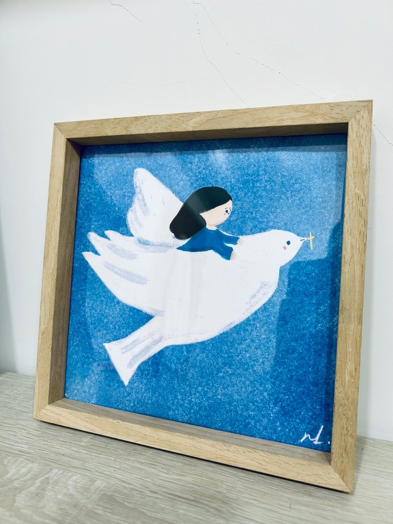 Flying - Picture Frames - Wood White