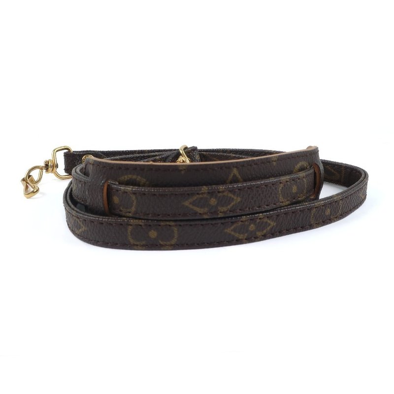 【日本直送】【LOUIS VUITTON】ルイ・ヴィトン モノグラムキャンバス 茶 ユニセックス ショルダーストラップ【中古】 - 其他 - 人造皮革 咖啡色