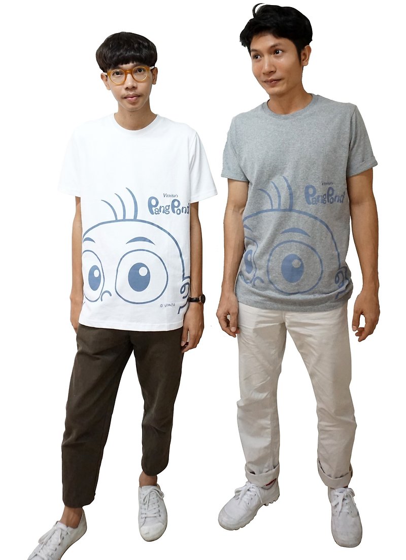 Pangpond T-shirt : Remake - Men's T-Shirts & Tops - Cotton & Hemp White