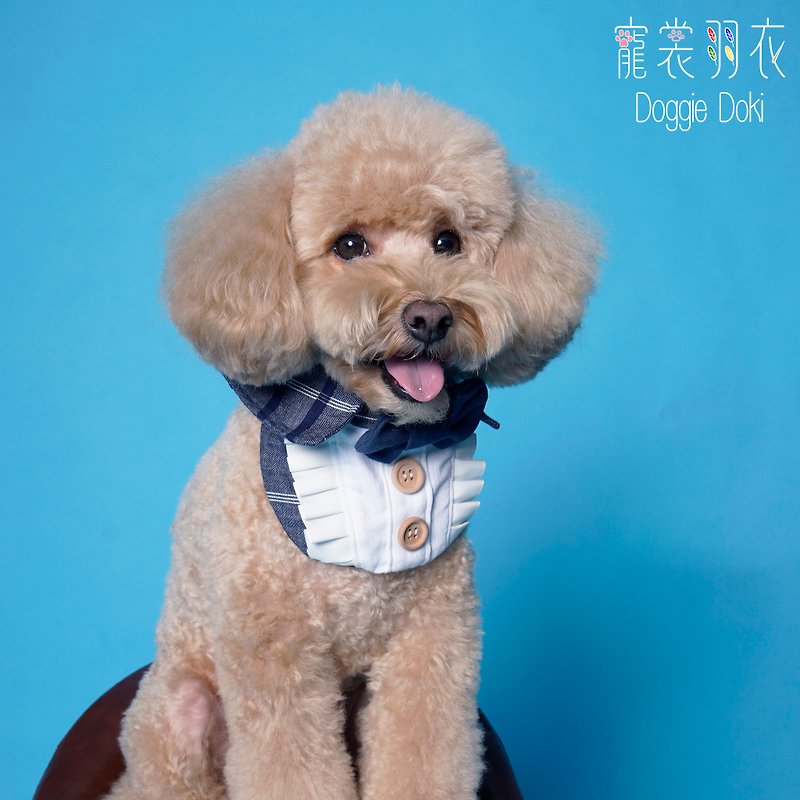 寵裳羽衣 Doggie Doki - Edric Scarf - Clothing & Accessories - Cotton & Hemp Purple