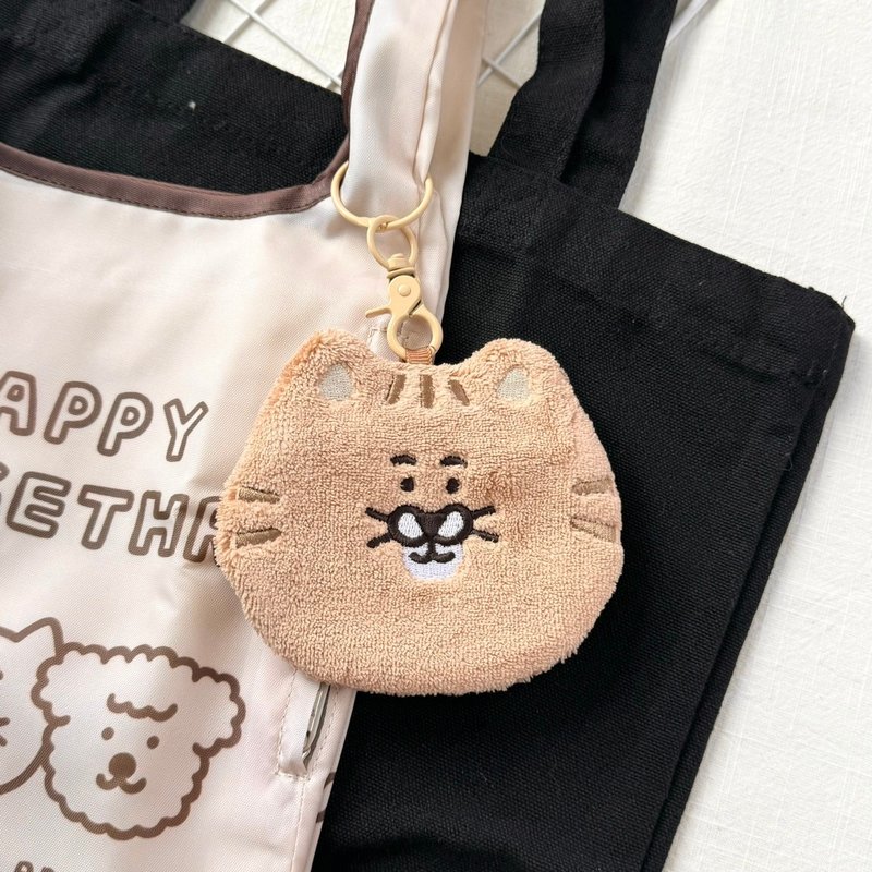 可愛貓咪-小物包/零錢包 - 零錢包/小錢包 - 其他材質 