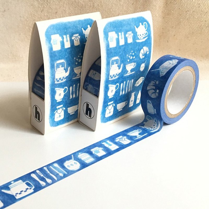 Life-Tea Time1 Washi Tape - มาสกิ้งเทป - กระดาษ 