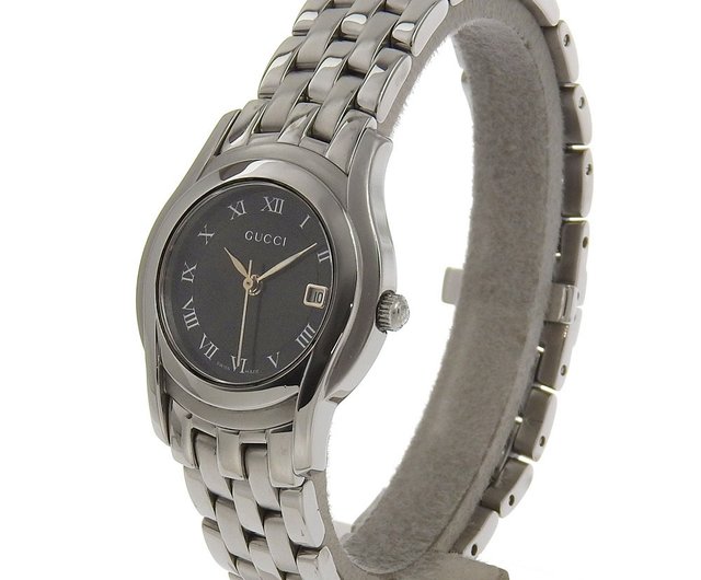 日本直送】グッチ GUCCI 腕時計 5500L SS クオーツ アナログ表示