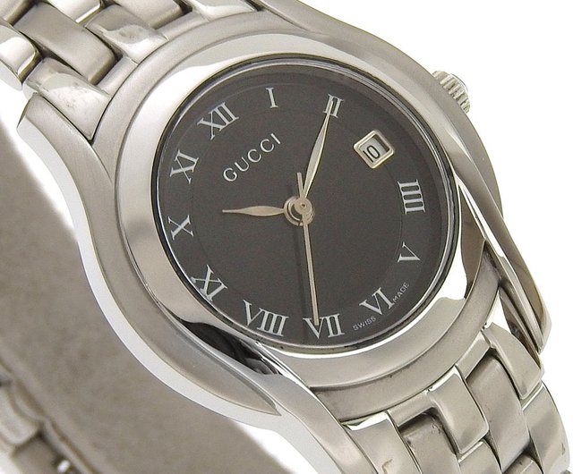 日本直送】グッチ GUCCI 腕時計 5500L SS クオーツ アナログ表示