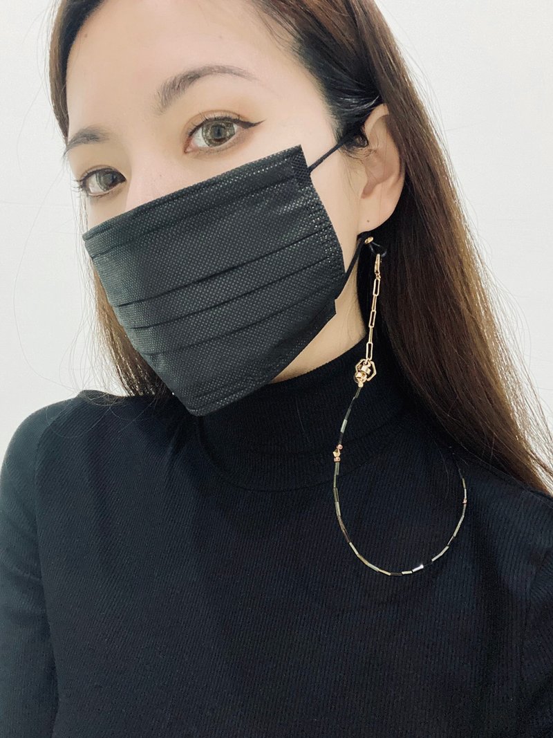 - The HEX -  雙磁眼鏡鍊 / 口罩鍊 / Airpods鍊 / 項鍊 / 耳鍊 - 項鍊 - 其他材質 咖啡色