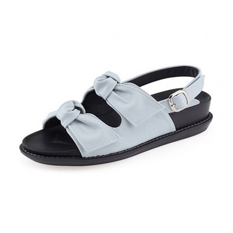 PRE-ORDER – (SPUR) CLLIB Malou_Wide knot OS4408 SKY - Sandals - Faux Leather 