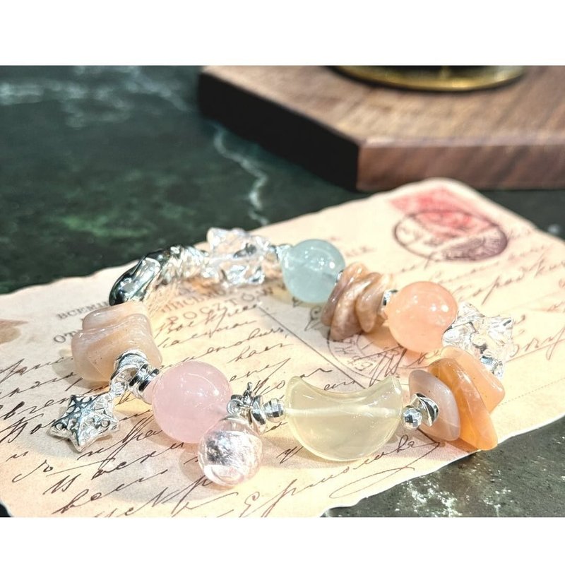 Candy Color Series@香薫 Crystal Bracelet - สร้อยข้อมือ - คริสตัล สีเขียว