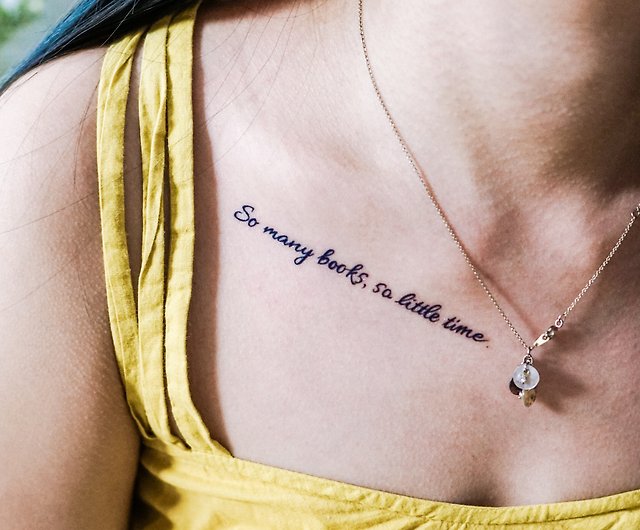 quotes about time tattoo