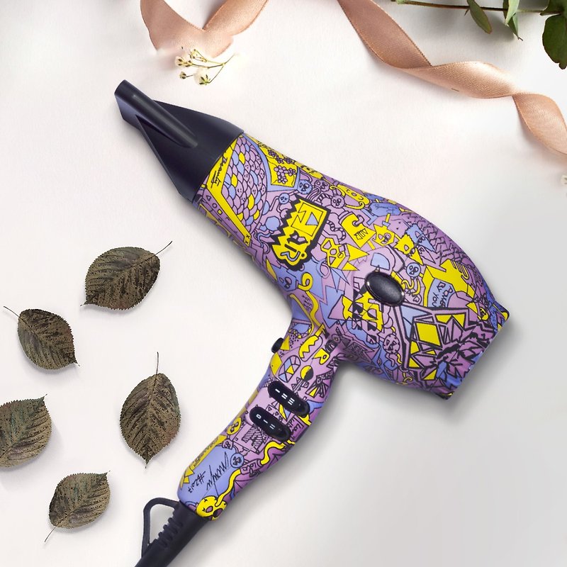 A80 PARIS WINDREAM Ionic Infrared Hair Dryer- Limited Printed Edition - Gadgets - Other Materials Purple