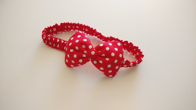 Red dot little moon gift baby hair band - Baby Gift Sets - Other Materials Red
