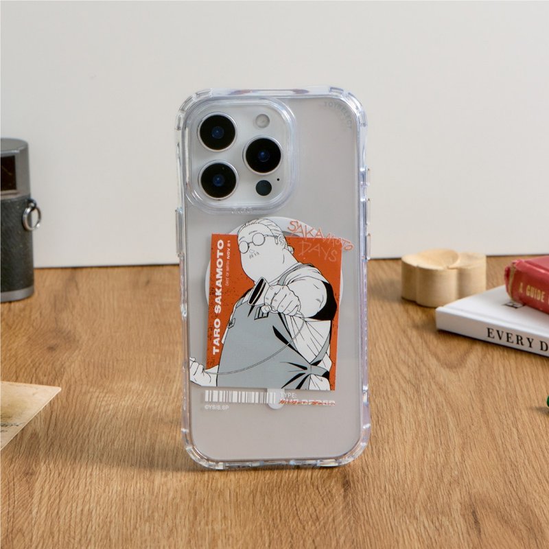 坂本日常坂本太郎抗黃防摔MagSafe iPhone手機殼 - 手機殼/手機套 - 塑膠 多色