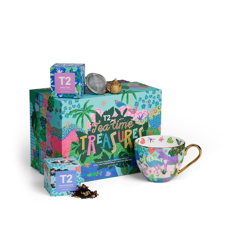 【T2 tea】ティータイム ギフトボックスティータイム トレジャーズ（紅茶） - お茶 - 食材 
