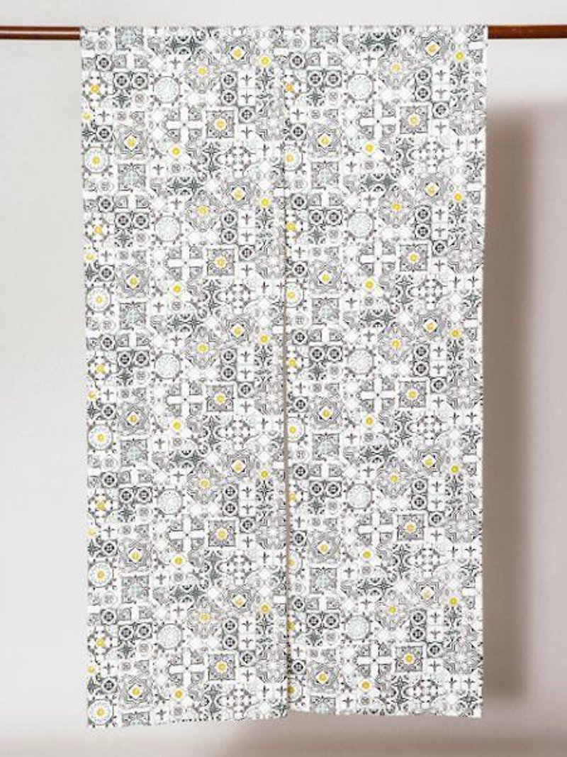 Portuguese Tile NOREN Door Curtain - 置物 - その他の素材 