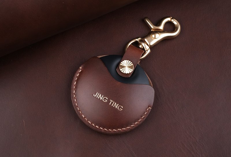 [Yuji] gogoro/gogoro2 key leather case/Horween Chromexcel - Keychains - Genuine Leather Brown
