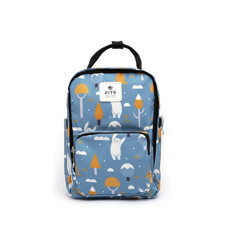 [Membership Reward - Specials] Le Tour Series - 2WAY Loose Heart Bag - S (Swing Bear) - Backpacks - Waterproof Material Blue