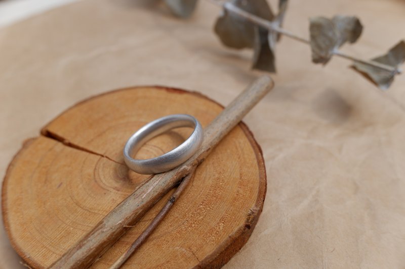 Personalize ring - Oval - 戒指 - 純銀 