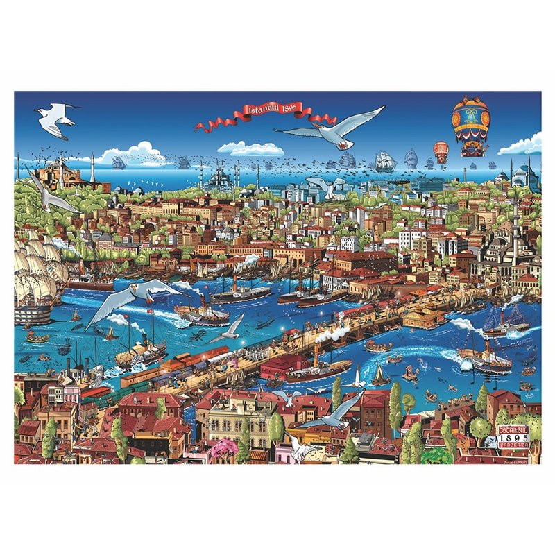 Istanbul 1895/Puzzle - Puzzles - Paper 