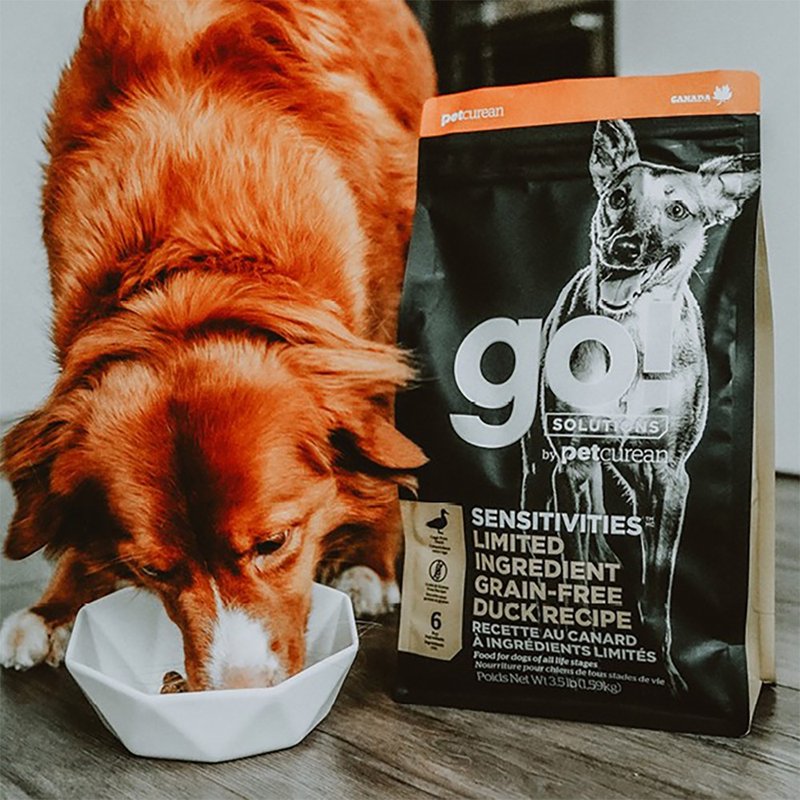 [Dog Staple Food] go! Duck Meat Whole Dog Hypoallergenic Series Grain-Free Dog Food with Sensitive Gastrointestinal Sensitivity - อาหารแห้งและอาหารกระป๋อง - อาหารสด 