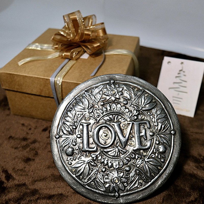 [In stock soon] Eternal love│ Tin carving music bell│ Free Christmas packaging + photo card - Items for Display - Other Metals Silver