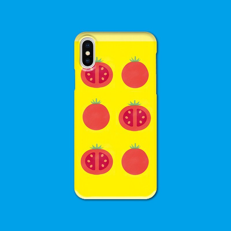 Tomato Phone Case - เคส/ซองมือถือ - พลาสติก สีเหลือง