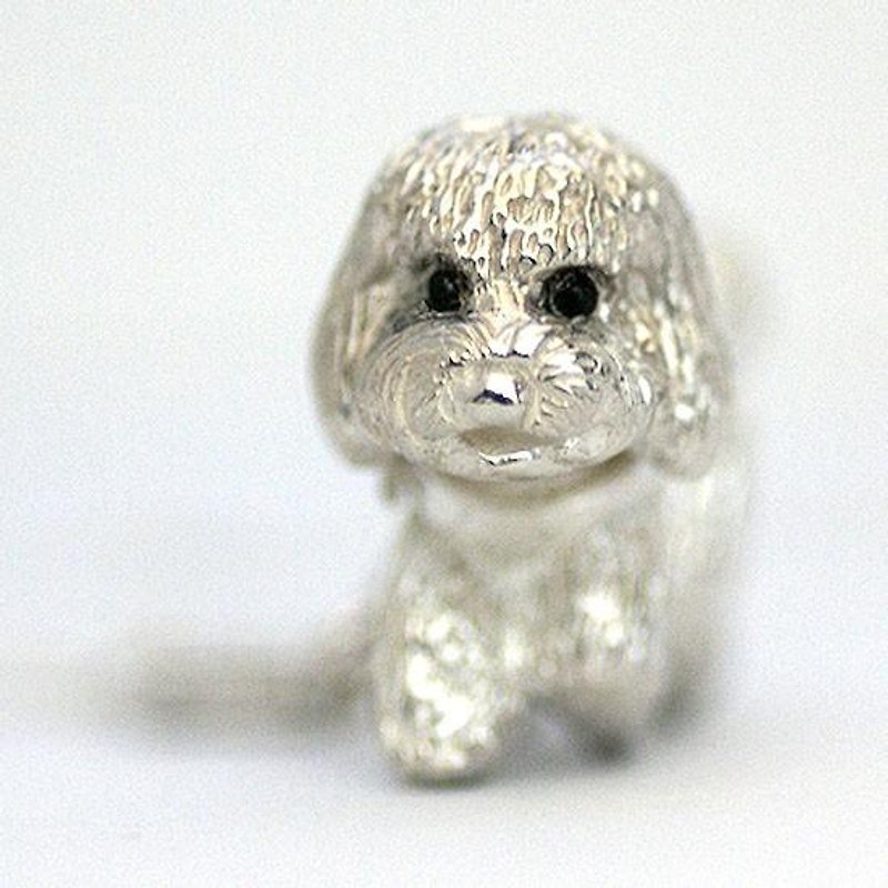 Poodle Charm Pendant - General Rings - Other Metals 