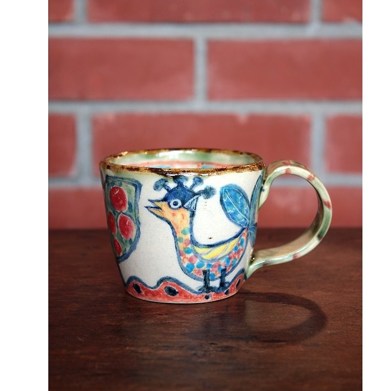 Strange creatures of the cup - Mugs - Pottery Multicolor