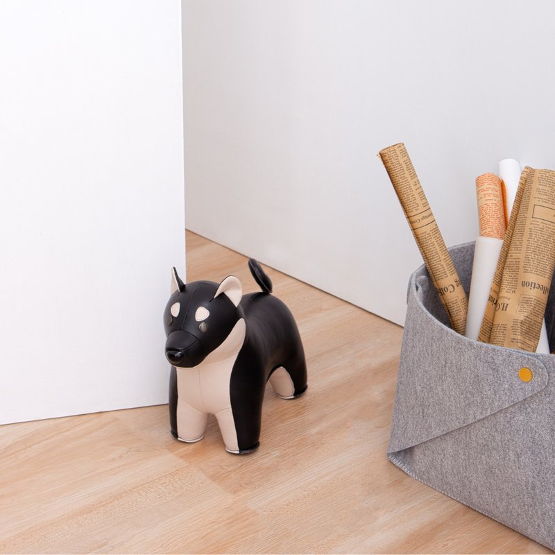 【門擋】柴犬 Shiba 皮革動物擺飾 | 入厝禮物 - 擺飾/家飾品 - 人造皮革 多色